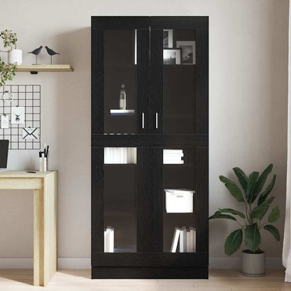 vidaXL Book Cabinet 4-Tier 82.5 x 30.5 x 185 cm Engineered Wood