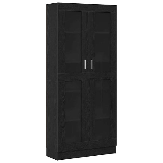 vidaXL Book Cabinet 4-Tier 82.5 x 30.5 x 185 cm Engineered Wood