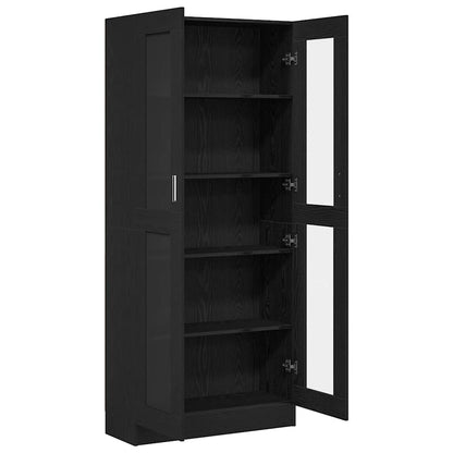 vidaXL Book Cabinet 4-Tier 82.5 x 30.5 x 185 cm Engineered Wood