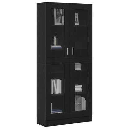 vidaXL Book Cabinet 4-Tier 82.5 x 30.5 x 185 cm Engineered Wood