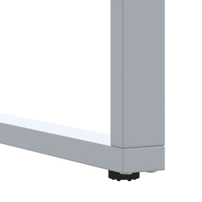 vidaXL Garden Table Grey 160 x 80 x 75 cm Solid Acacia Wood