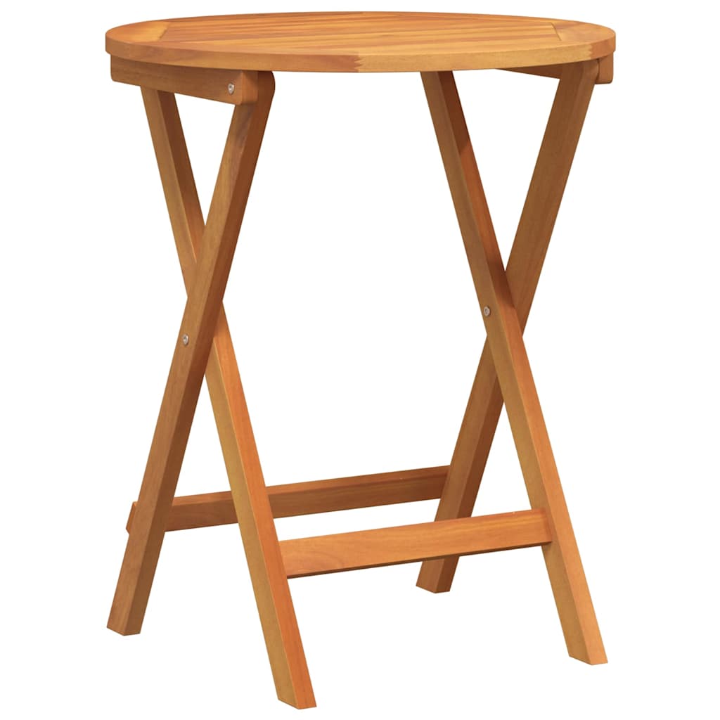 vidaXL Bistro Set 3 pcs Brown Solid acacia wood