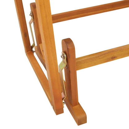 vidaXL Garden Glider Bench Natural 110 x 59 x 97 cm Solid Acacia Wood