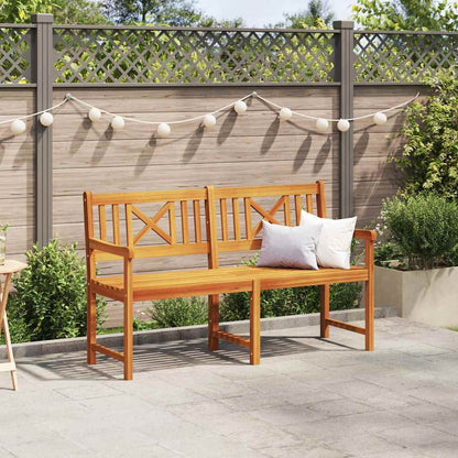vidaXL Outdoor Bench Natural 150 x 56 x 90 cm Solid Acacia Wood