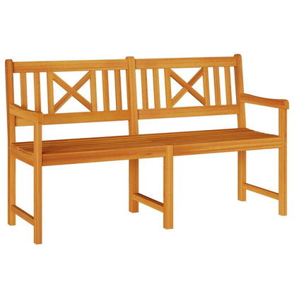 vidaXL Outdoor Bench Natural 150 x 56 x 90 cm Solid Acacia Wood