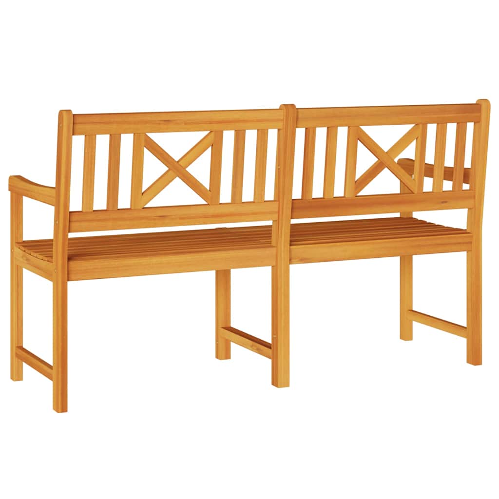 vidaXL Outdoor Bench Natural 150 x 56 x 90 cm Solid Acacia Wood