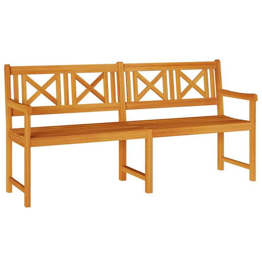 vidaXL Outdoor Bench Natural 180 x 56 x 90 cm Solid Acacia Wood