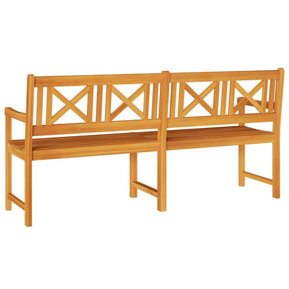 vidaXL Outdoor Bench Natural 180 x 56 x 90 cm Solid Acacia Wood