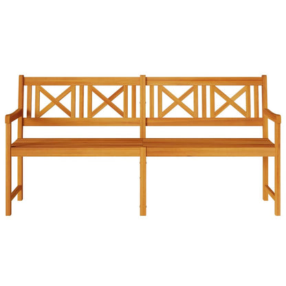 vidaXL Outdoor Bench Natural 180 x 56 x 90 cm Solid Acacia Wood