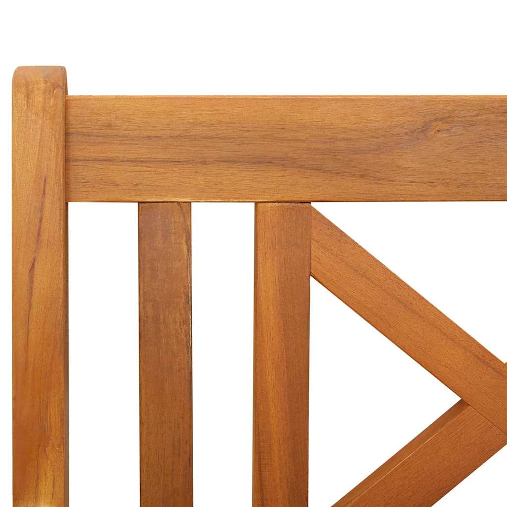 vidaXL Outdoor Bench Natural 220 x 56 x 90 cm Solid Acacia Wood