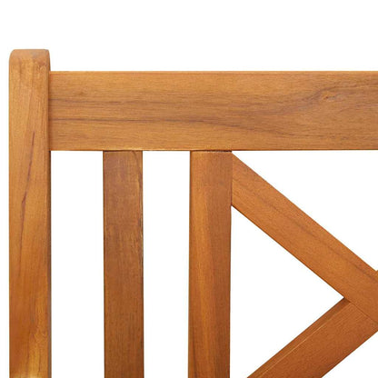 vidaXL Outdoor Bench Natural 220 x 56 x 90 cm Solid Acacia Wood