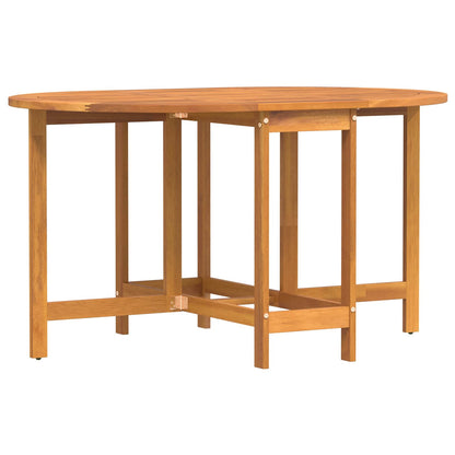 vidaXL Garden Table Folding Brown 110 x 60 x 72 cm Solid Acacia Wood