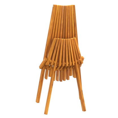 vidaXL Chair 2 pcs Brown 69 x 56 x 84 cm Solid Acacia Wood