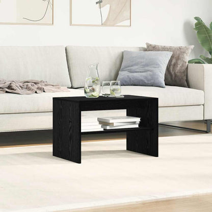 vidaXL TV Cabinet Black Oak 60x40x40 cm Engineered Wood
