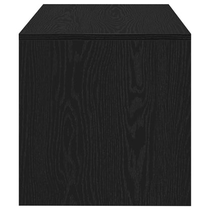 vidaXL TV Cabinet Black Oak 60x40x40 cm Engineered Wood