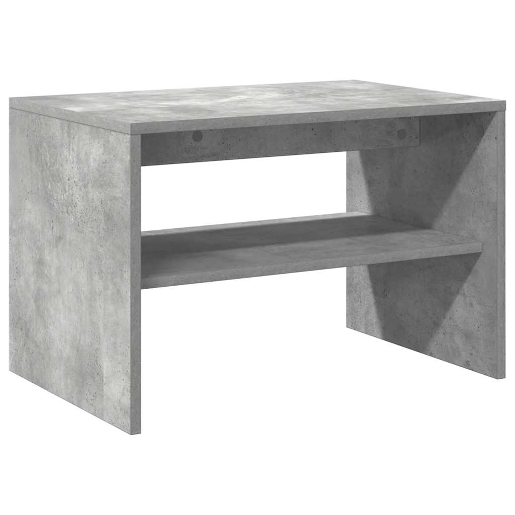 vidaXL TV Cabinet Concrete Grey 60x40x40 cm Engineered Wood