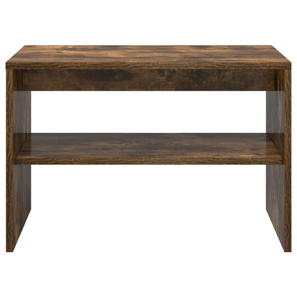 vidaXL TV Cabinet Smoked Oak 60x40x40 cm Engineered Wood