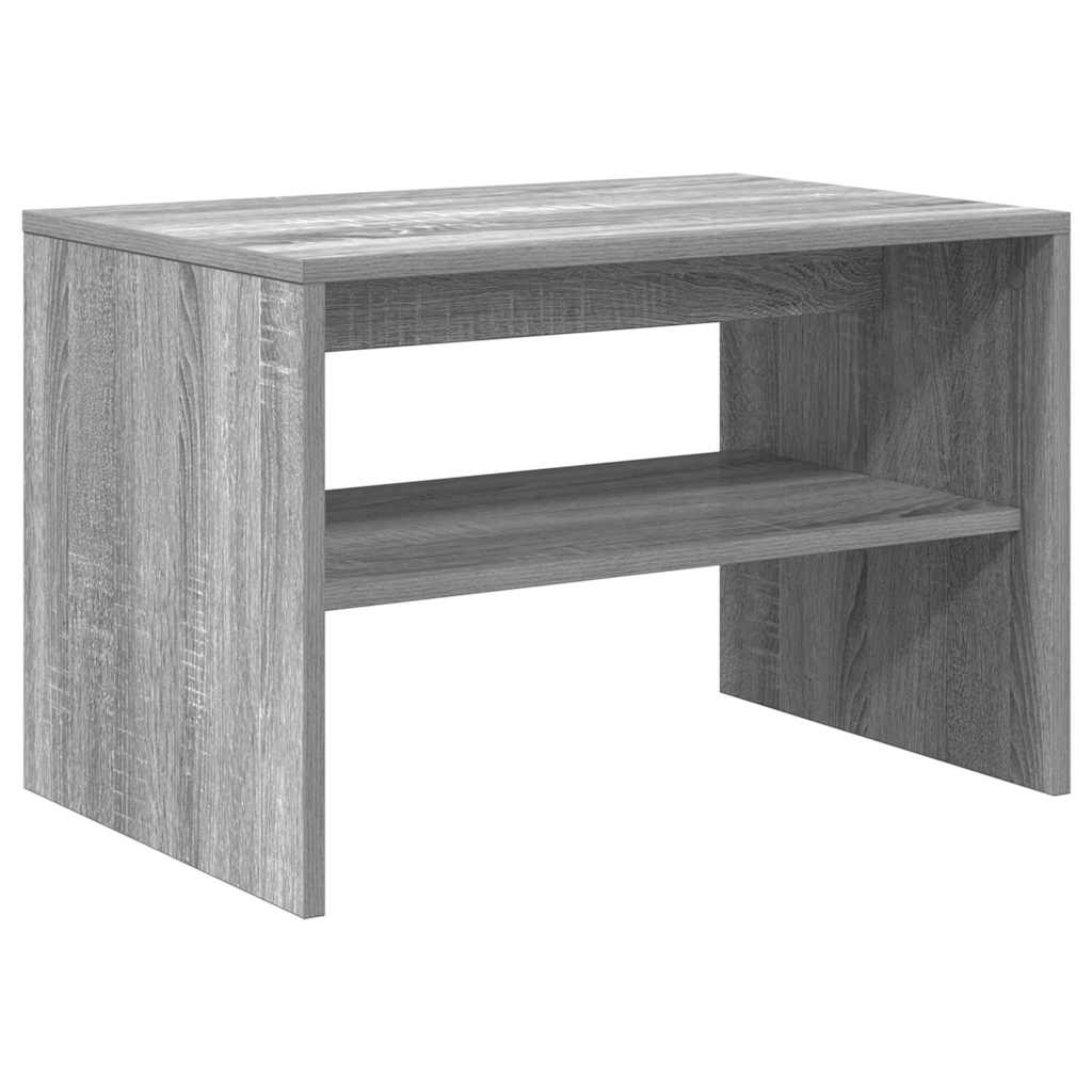 vidaXL TV Cabinet Grey Sonoma 60x40x40 cm Engineered Wood