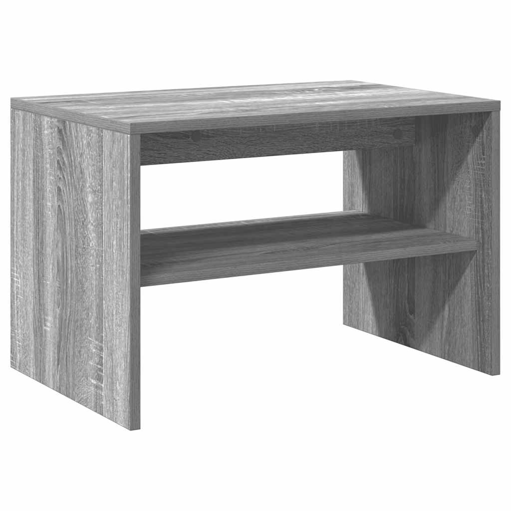 vidaXL TV Cabinet Grey Sonoma 60x40x40 cm Engineered Wood