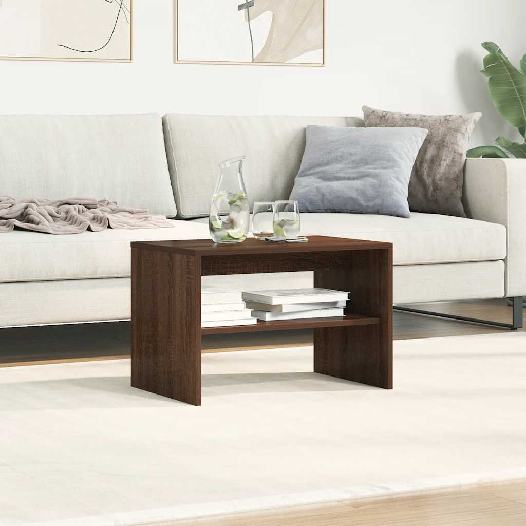 vidaXL TV Cabinet Brown Oak 60x40x40 cm Engineered Wood