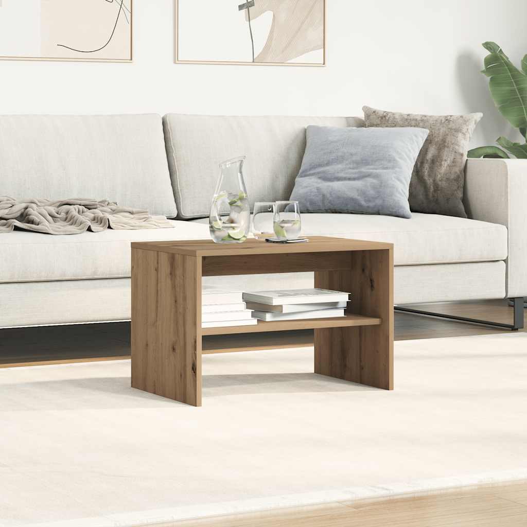 vidaXL TV Cabinet Artisan Oak 60x40x40 cm Engineered Wood