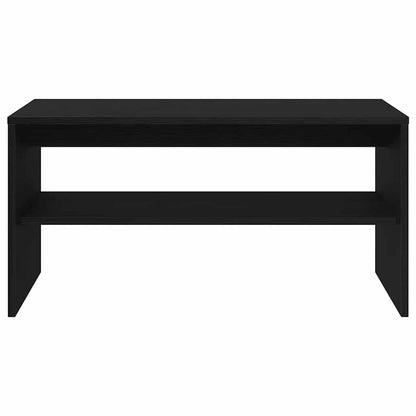 vidaXL TV Cabinet Black Oak 80x40x40 cm Engineered Wood