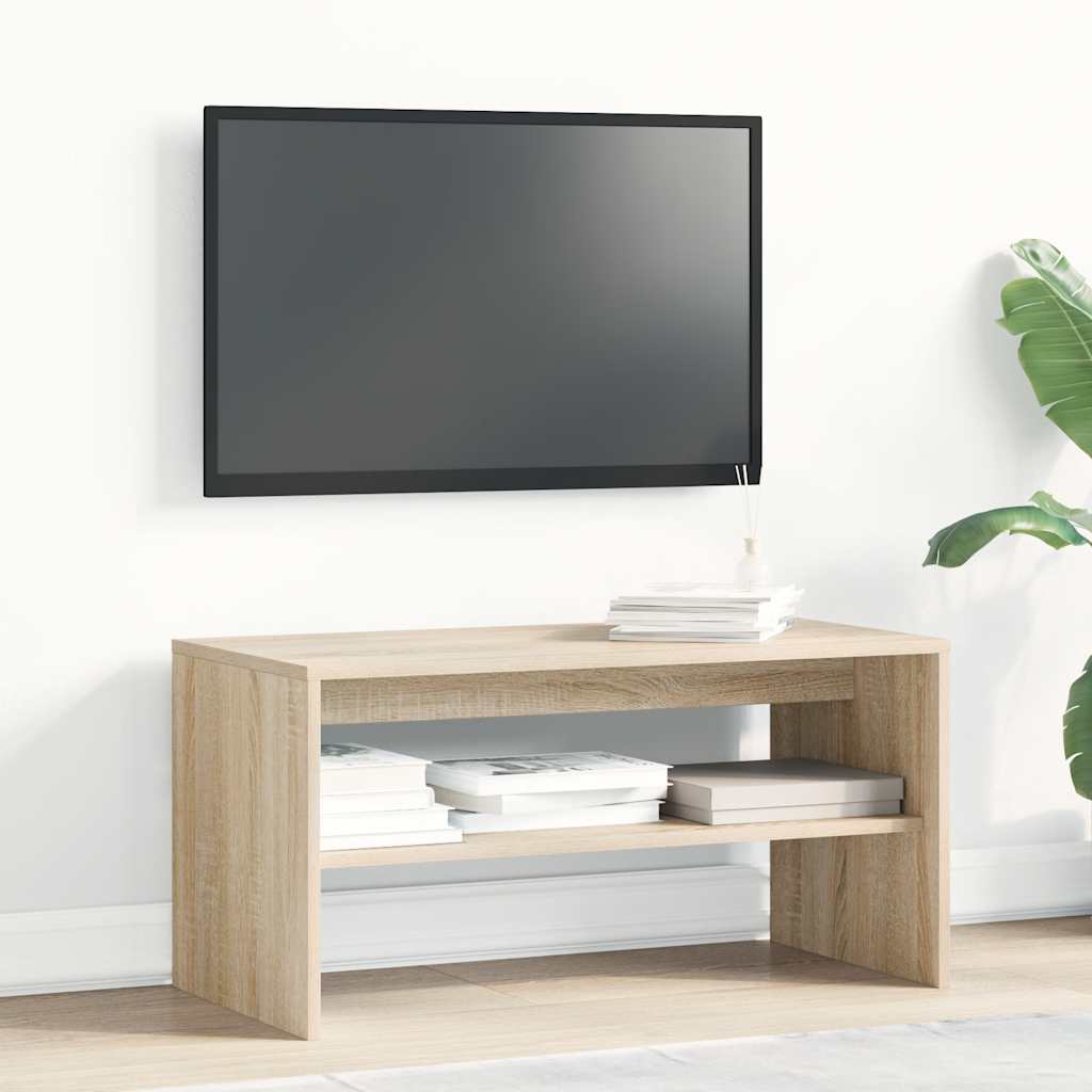 vidaXL TV Cabinet Sonoma Oak 80x40x40 cm Engineered Wood