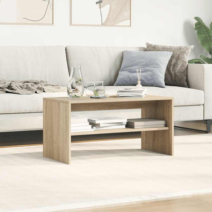 vidaXL TV Cabinet Sonoma Oak 80x40x40 cm Engineered Wood