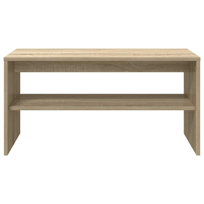 vidaXL TV Cabinet Sonoma Oak 80x40x40 cm Engineered Wood