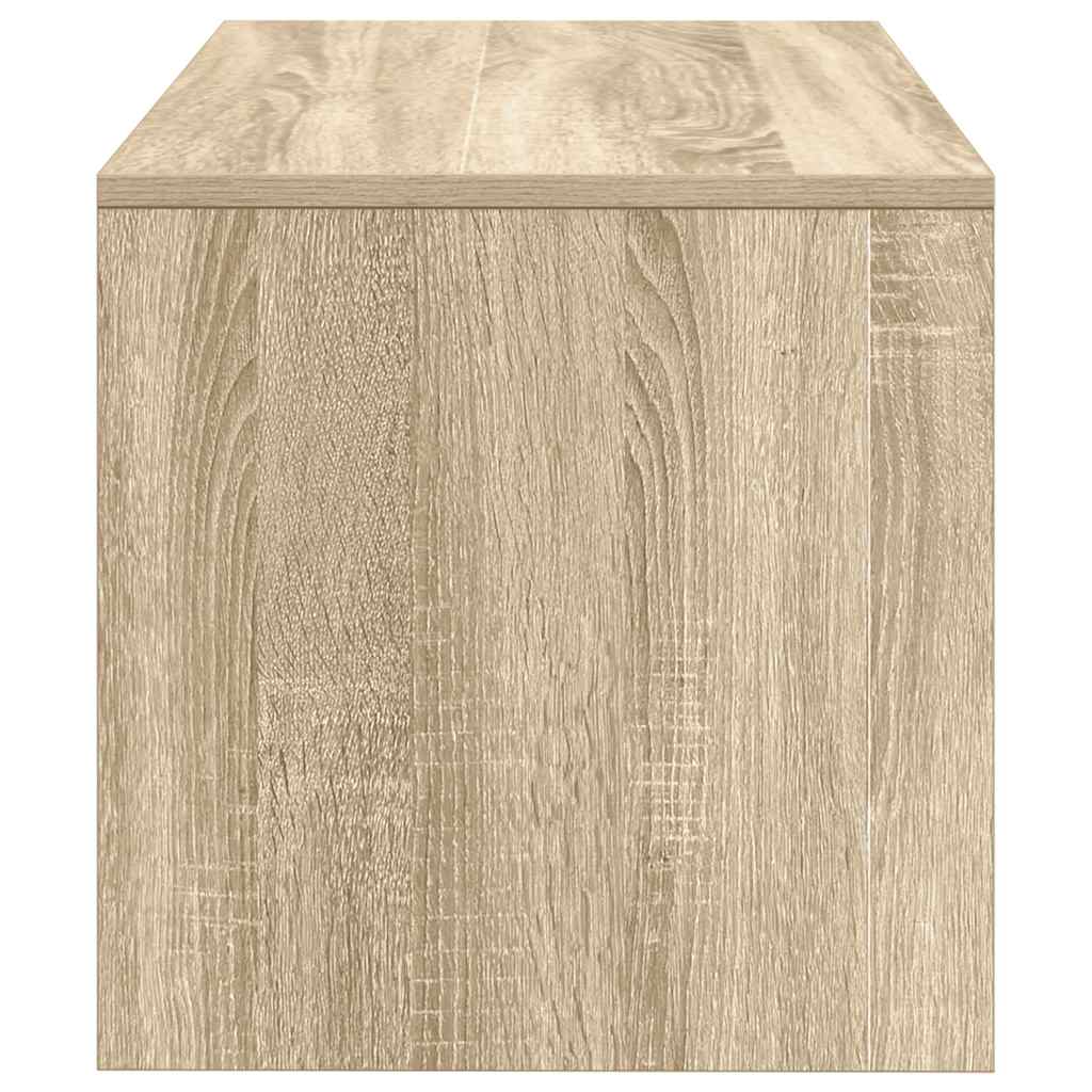 vidaXL TV Cabinet Sonoma Oak 80x40x40 cm Engineered Wood