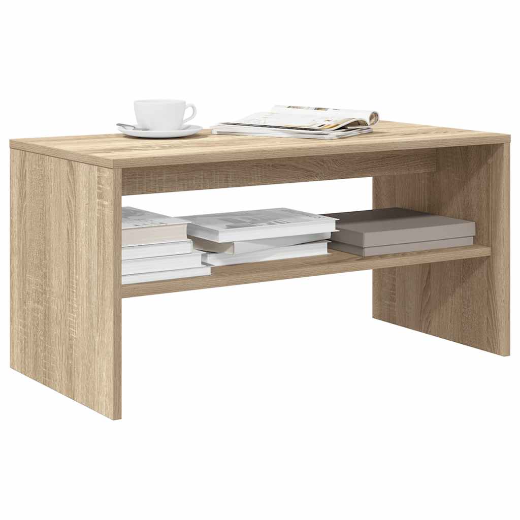 vidaXL TV Cabinet Sonoma Oak 80x40x40 cm Engineered Wood