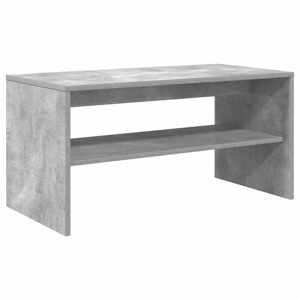 vidaXL TV Cabinet Concrete Grey 80x40x40 cm Engineered Wood