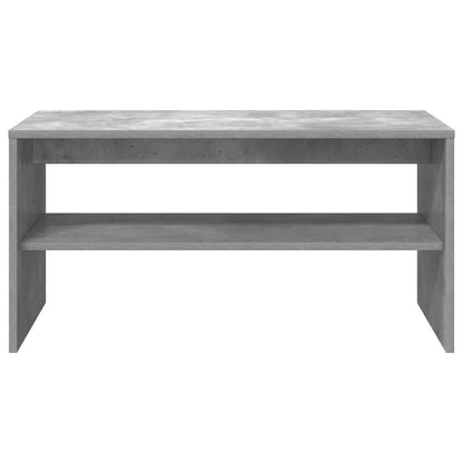 vidaXL TV Cabinet Concrete Grey 80x40x40 cm Engineered Wood