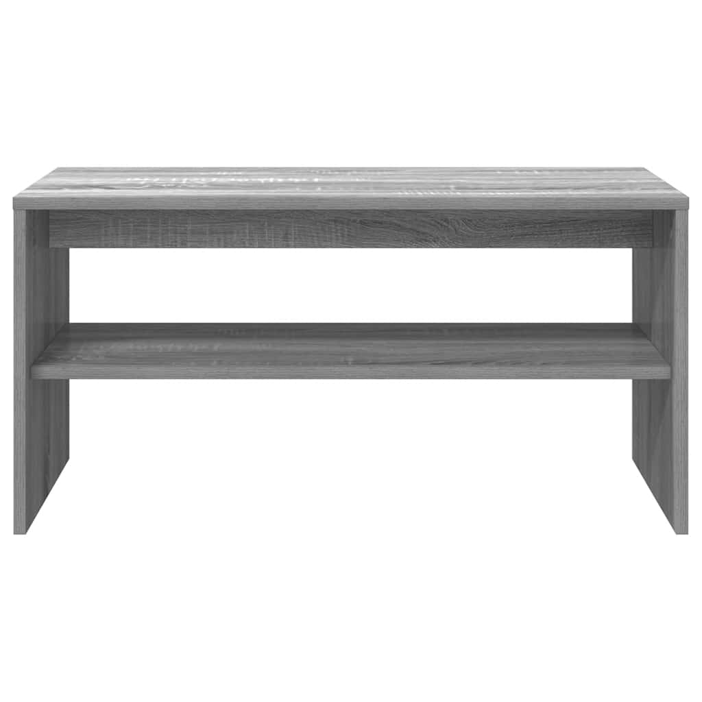 vidaXL TV Cabinet Grey Sonoma 80x40x40 cm Engineered Wood