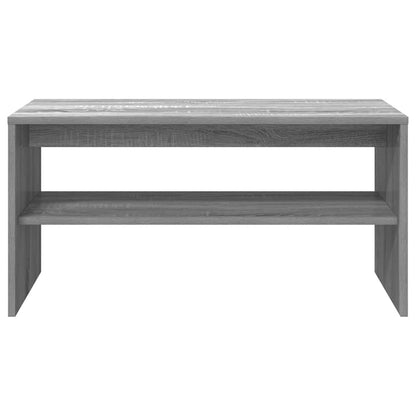 vidaXL TV Cabinet Grey Sonoma 80x40x40 cm Engineered Wood