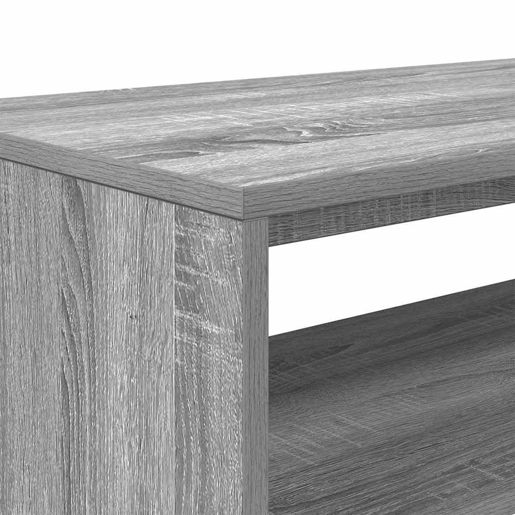 vidaXL TV Cabinet Grey Sonoma 80x40x40 cm Engineered Wood