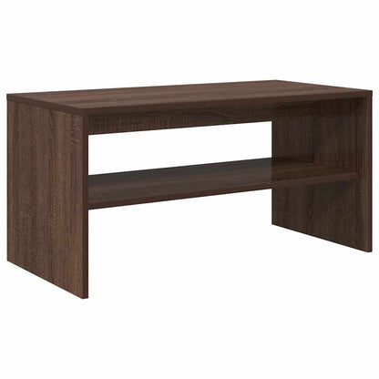 vidaXL TV Cabinet Brown Oak 80x40x40 cm Engineered Wood