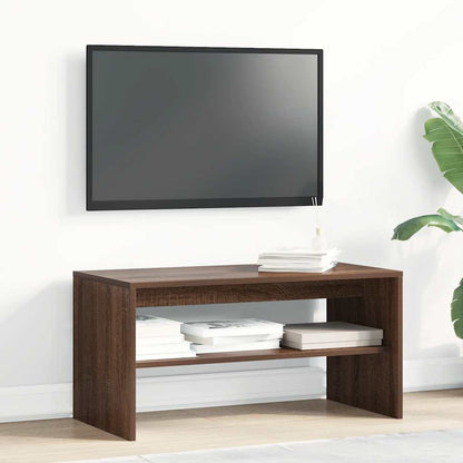 vidaXL TV Cabinet Brown Oak 80x40x40 cm Engineered Wood
