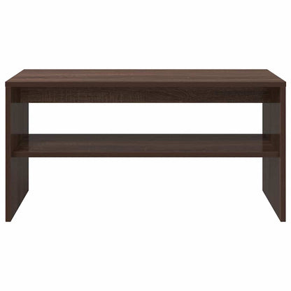 vidaXL TV Cabinet Brown Oak 80x40x40 cm Engineered Wood