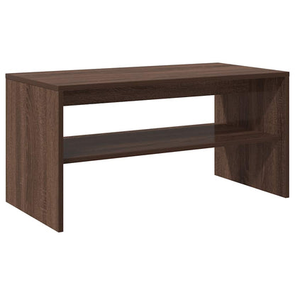 vidaXL TV Cabinet Brown Oak 80x40x40 cm Engineered Wood