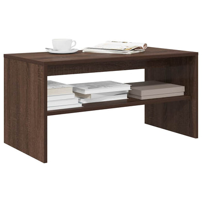 vidaXL TV Cabinet Brown Oak 80x40x40 cm Engineered Wood