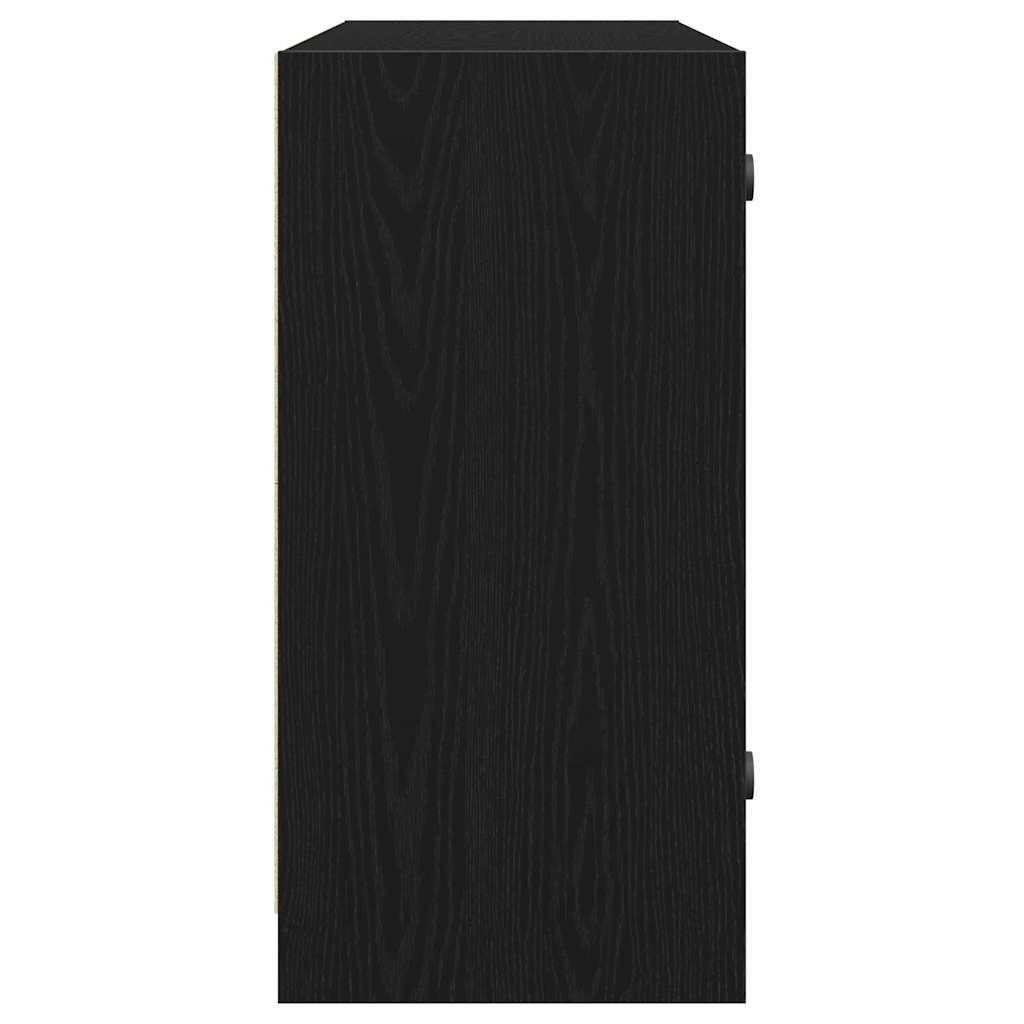 vidaXL Sideboard Black Oak 100 x 37 x 75.5 cm