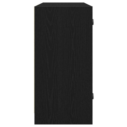 vidaXL Sideboard Black Oak 100 x 37 x 75.5 cm