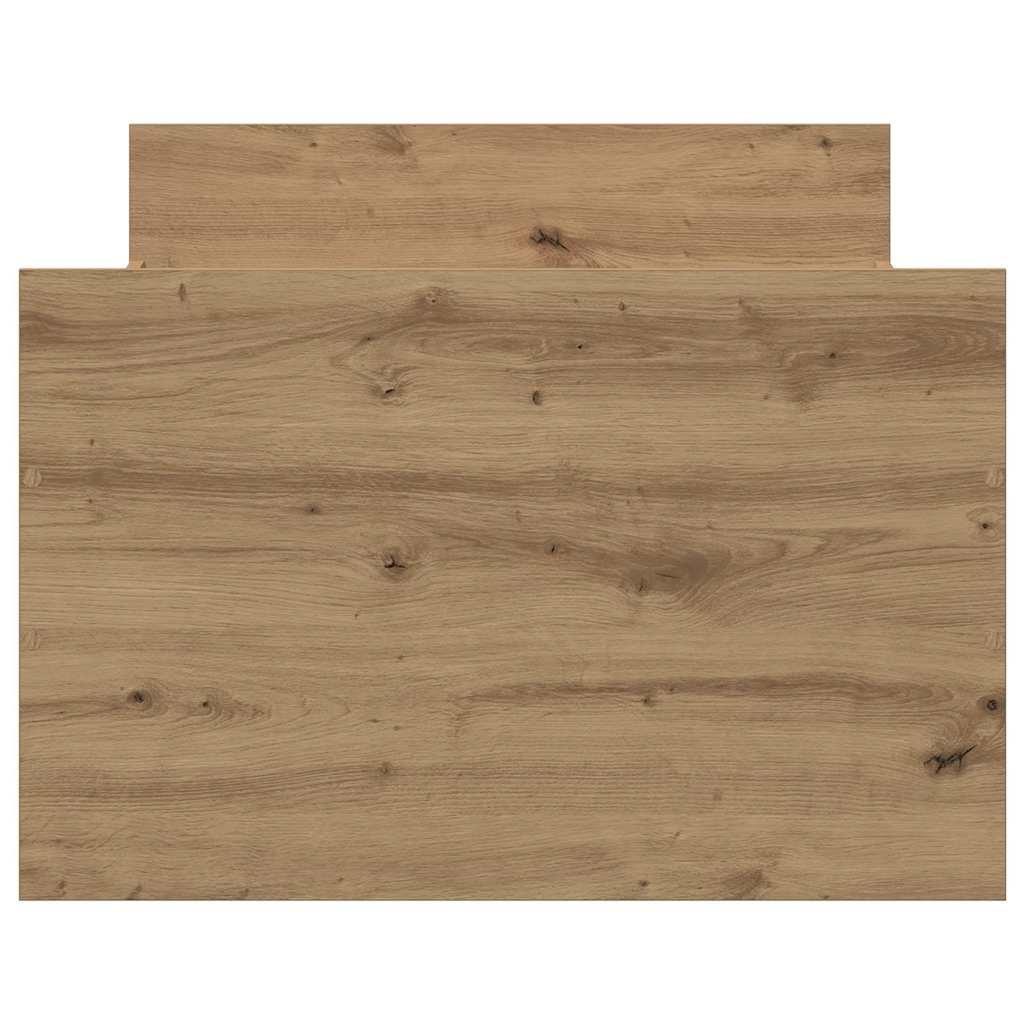 vidaXL Bed Frame Artisan Oak 193 x 78 x 50 cm Engineered Wood