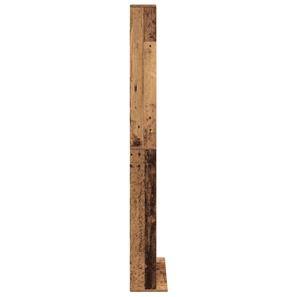 vidaXL CD Cabinet Old wood 101 x 23 x 177.5 cm Engineered Wood