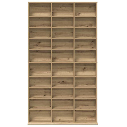vidaXL CD Cabinet Artisan Oak 101 x 23 x 177.5 cm Engineered Wood