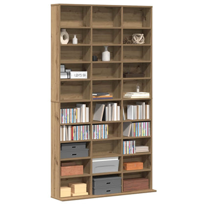 vidaXL CD Cabinet Artisan Oak 101 x 23 x 177.5 cm Engineered Wood