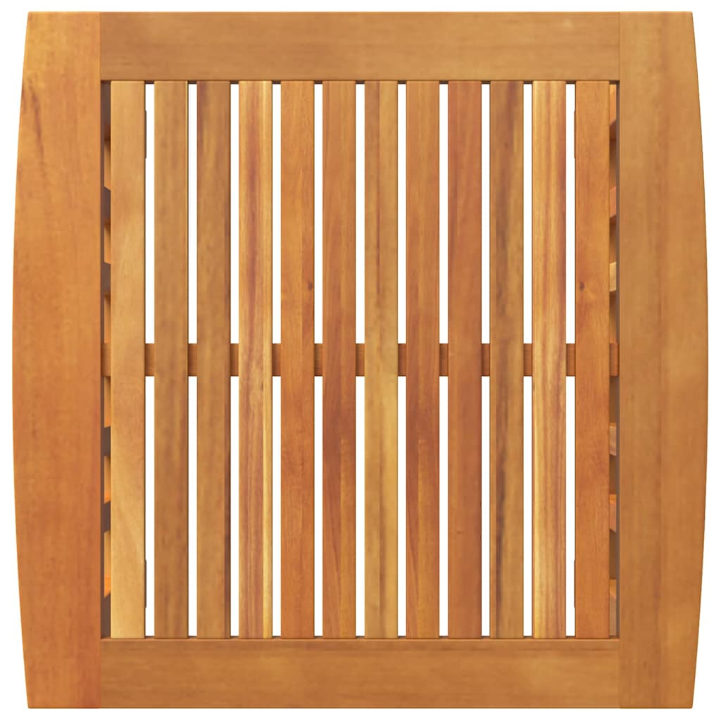 vidaXL Side Table Brown Solid Acacia wood