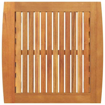 vidaXL Side Table Brown Solid Acacia wood