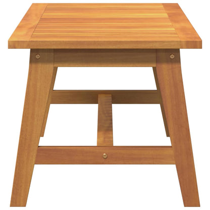 vidaXL Coffee Table Oil Natural Solid Acacia Wood